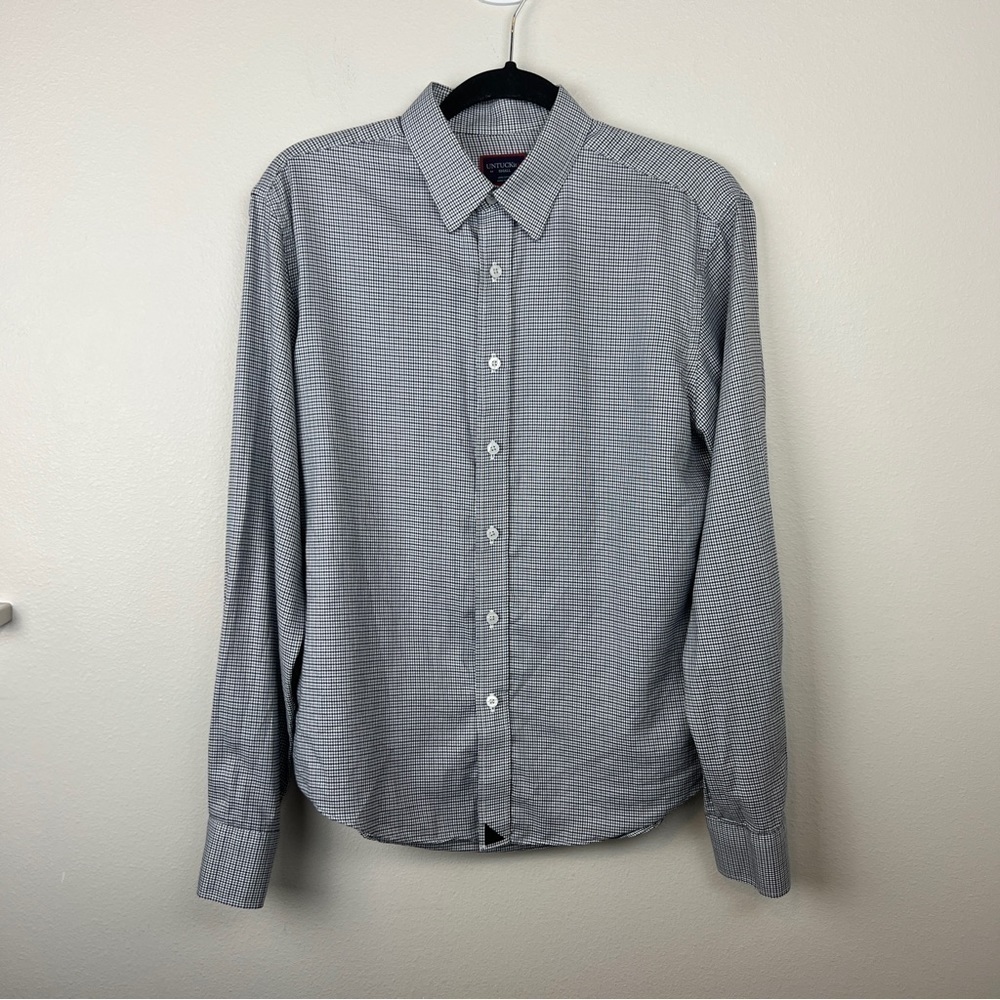 Untuckit Ansellmo Houndstooth Button Up Shirt - image 2